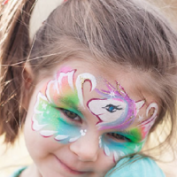 Face-painting-carbone. Best Party Rentals in DC.